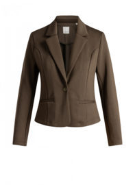 YEST SVETLANA BLAZER GREY OLIVE