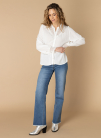IVY BEAU TORY BLOUSE EGRET(sale kan niet retour)