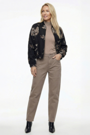 MAICAZZ PARIS BOMBER BROWN LEAVE