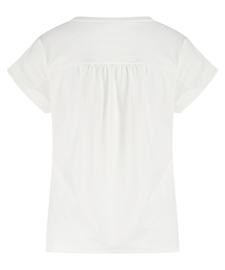 LADY DAY PERLE TOP OFFWHITE TRV