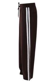 ZIZO REIDA BROEK BROWN/STRIPE OFFWHITE