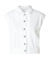 IVY BEAU GERLENE VESTJE WHITE
