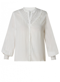 IVY BEAU TORY BLOUSE EGRET(sale kan niet retour)