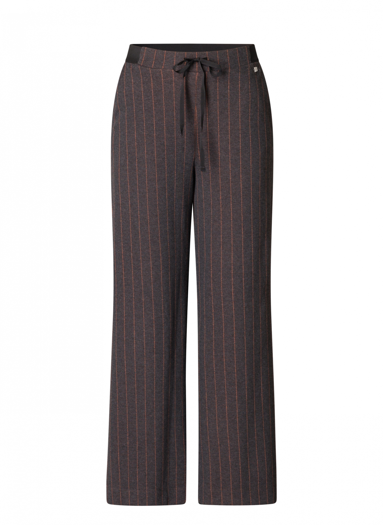 IVY BEAU ROVENNA BROEK GREY MELANGE/MULTI-C STREEP ORANGE