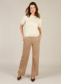 YEST CORNELIA BROEK SOFT BROWN TRV(sale kan niet retour)