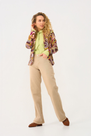 MI PIACE BLAZER BIG PAISLEY PRINT MULTI MAGENTA