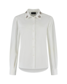 LADY DAY SPICE BLOUSE WHITE TRV