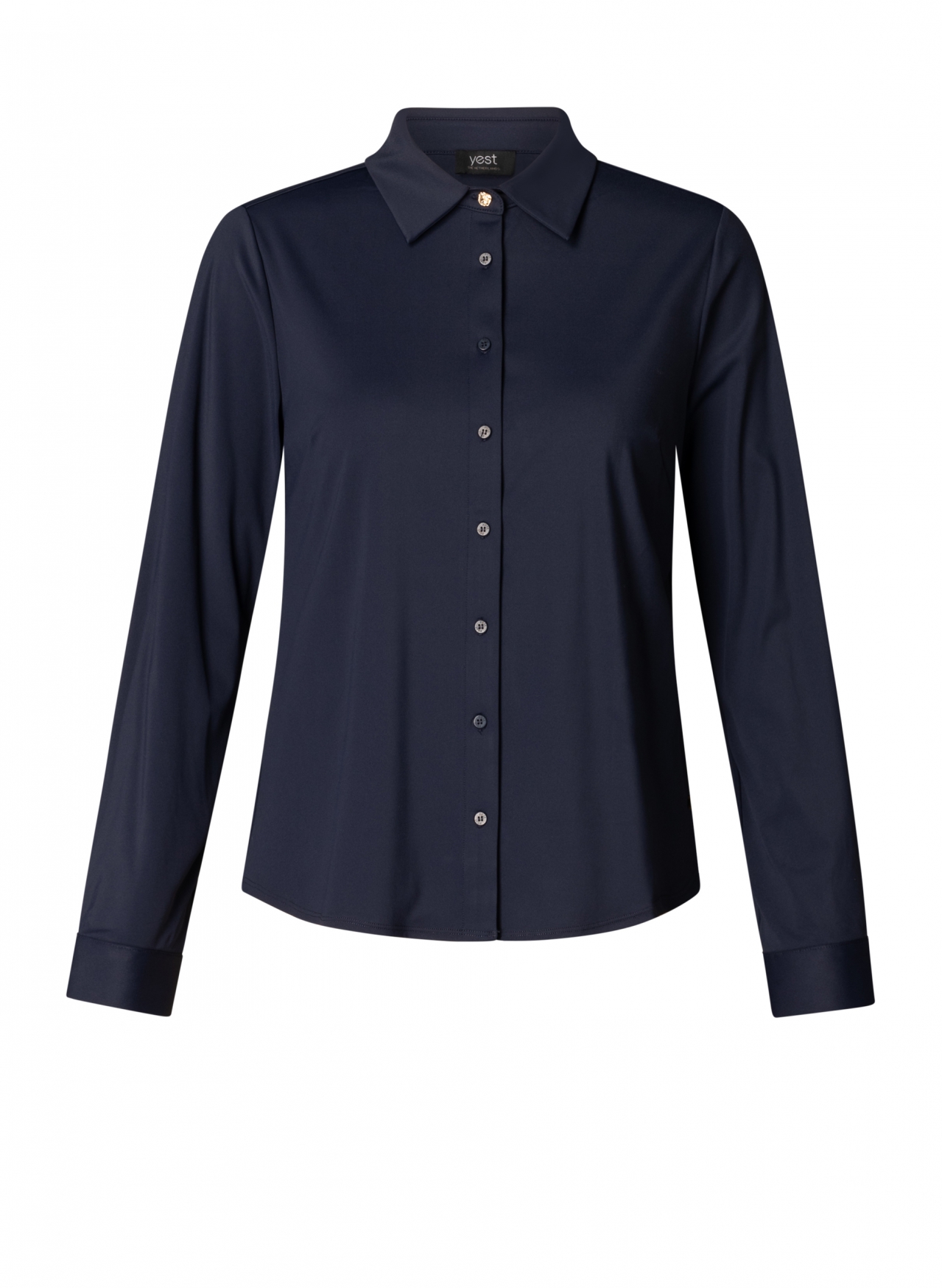 YEST OFIRA ESSENTIAL BLOUSE DARK NAVY