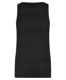 LADY DAY ELLA TOP BLACK KNITWEAR(sale kan niet retour)