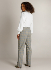 IVY BEAU HELEN BROEK OFFWHITE/MULTI BLOK