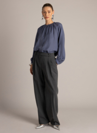 YEST USANDRA BROEK MID GREY MELANGE L/32