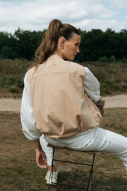 MAICAZZ SILETT GILET SAND(sale kan niet retour)