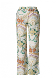 IVY BEAU MEGHAN BROEK SAND/MULTI-COLOUR