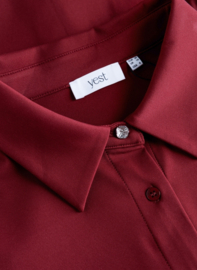 YEST OFIRA BLOUSE WINE RED
