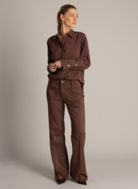 YEST ULIS BROEK RED BROWN