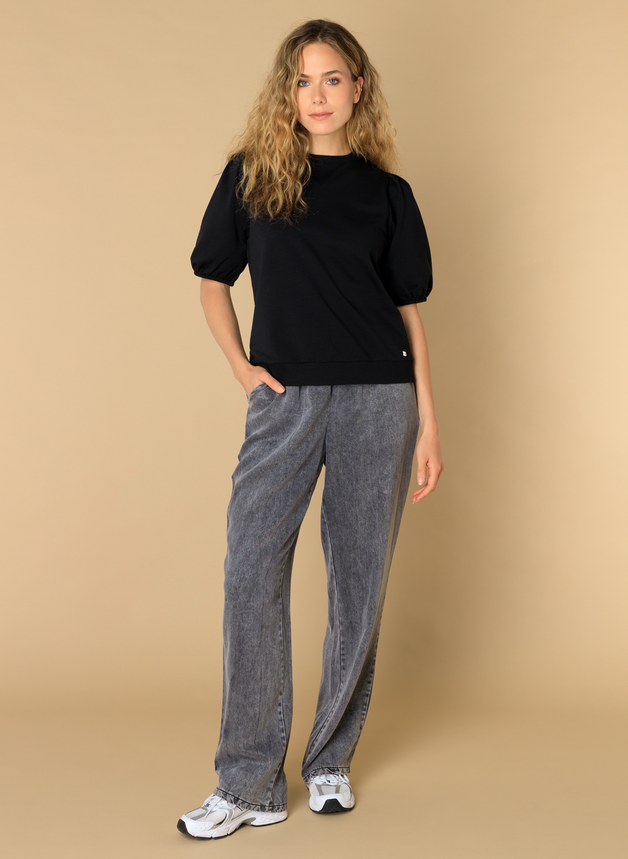 IVY BEAU PRE HERFST ERINA TOP BLACK