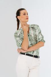 MAICAZZ MANGO- BLOUSE PAINT AQUATIC(sale kan niet retour)