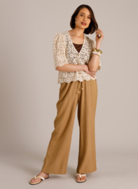 YEST MAYRA TOP/VEST CREAM