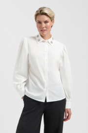 LADY DAY SPICE BLOUSE WHITE TRV