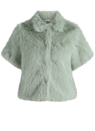 IVY BEAU KAYA BODYWARMER SMOKED GREEN