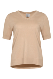 MAICAZZ VIDANNE TRUI SAND KNITWEAR V-HALS(sale kan niet retour)