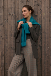 LADY DAY MILLE BROEK MARIN CHECK PRINT TRV