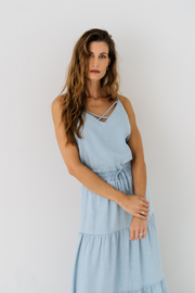 MAICAZZ NELLIE B TOP LIGHT BLUE
