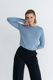 MAICAZZ PLUME-SWEATER FADED BLUE