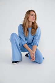 MAICAZZ PIPA BROEK ILLUSION BLUE(sale kan niet retour)