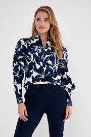 MAICAZZ BODY TOP BLUE FLOWER TRV(sale kan niet retour)