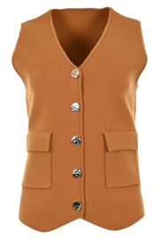 MAICAZZ PESSIE-VEST/GILET APPLE CINNAMON