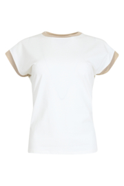 MAICAZZ NONORA TOP OFFWHITE GOLD