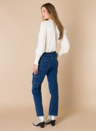 IVY BEAU BETH BLOUSE OFFWHITE 009