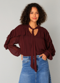 YEST CICELY BLOUSE PORT