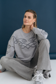 MAICAZZ PLEUN-SWEATER GREY MELANGE
