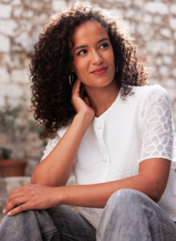 IVY BEAU GIULLIA BLOUSE WHITE