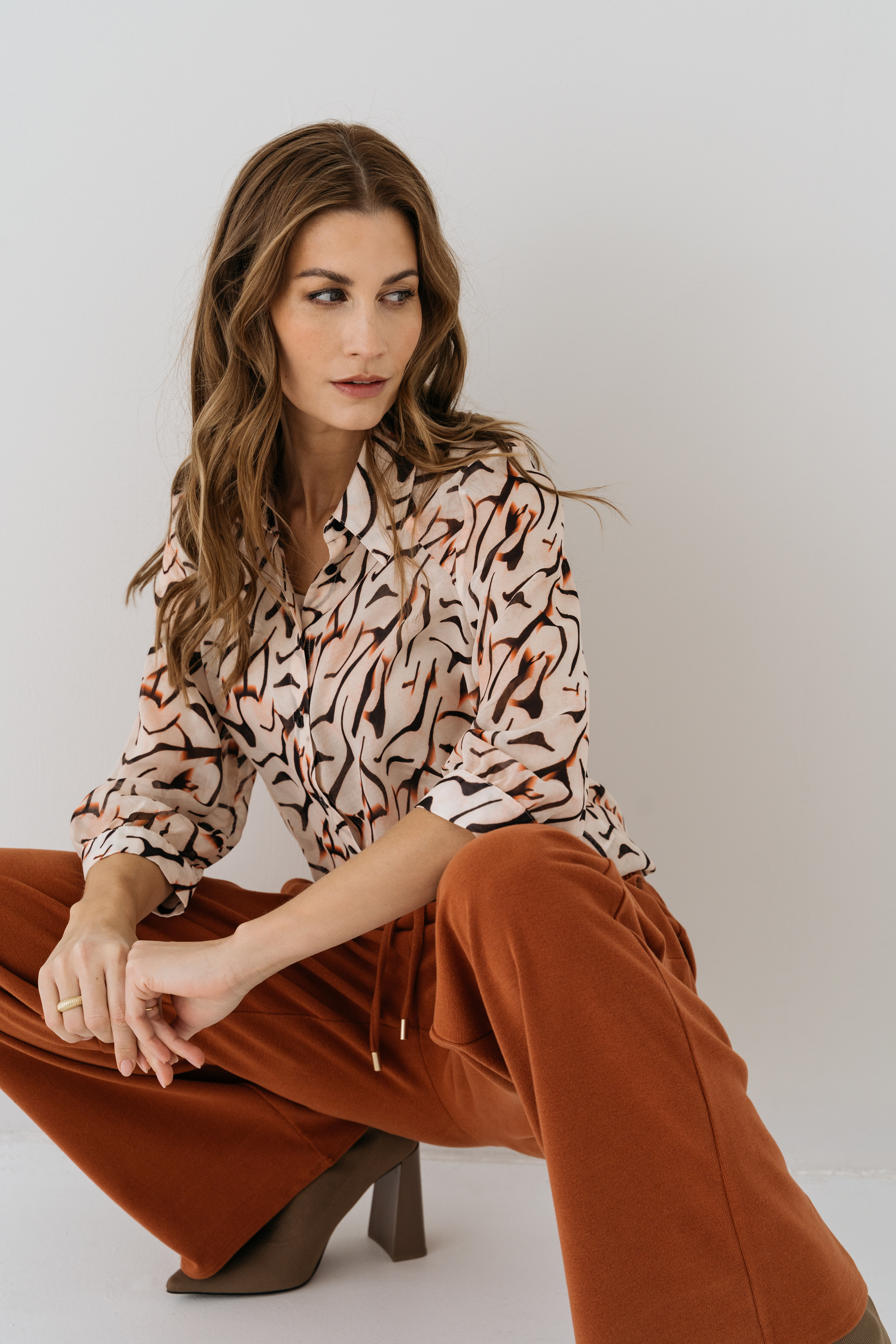 MAICAZZ PIOLI-BLOUSE ABSTRACT COLORFUL
