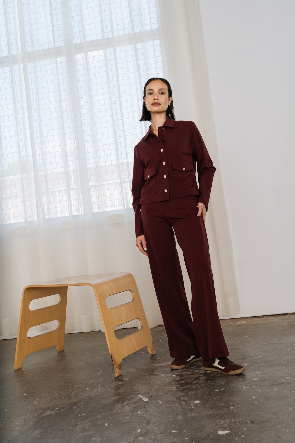 MAICAZZ DARLIJN-JACKET PLUM TRV