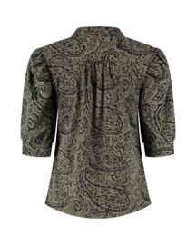 LADY DAY LUX BLOUSE LEY PRINT TRV