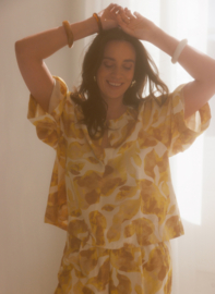 YEST MYLENE BLOUSE RAFFIA/MULTICOLOUR