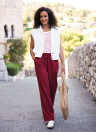 IVY BEAU GERLENE VESTJE WHITE