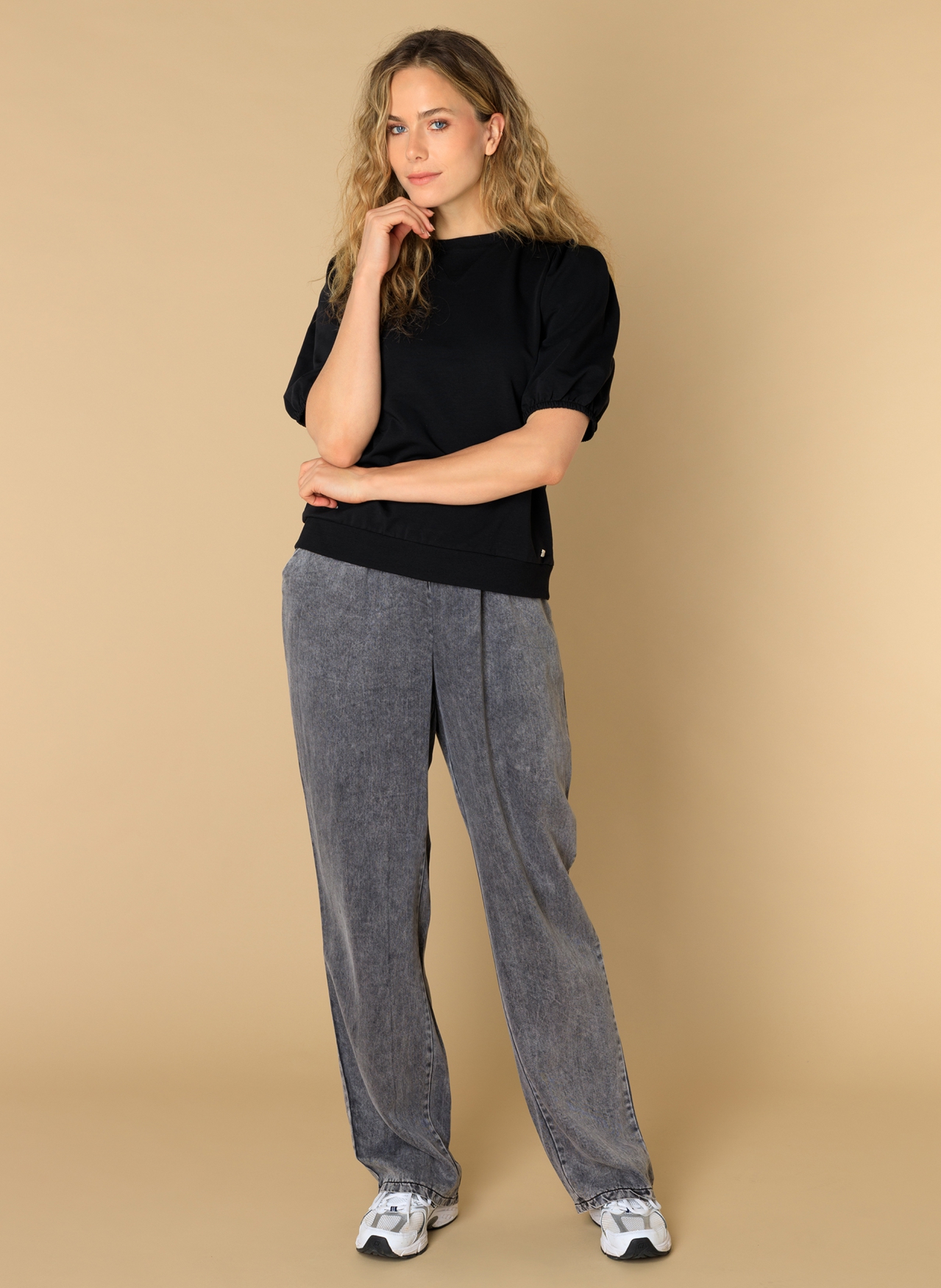IVY BEAU PRE HERFST ERINA TOP BLACK