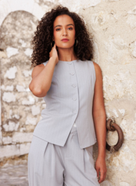 IVY BEAU GIVENNA GILET GREY