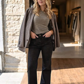 ZIZO DNM PURE JEANS BOBBY L/32 DARK TRUFFLE