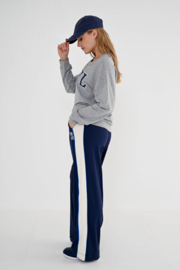 MAICAZZ RINA BROEK NAVY/STRIPE WHITE  TRV(sale kan niet retour)