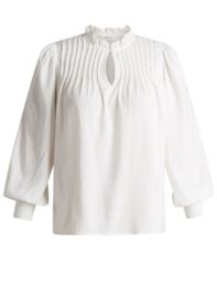 IVY BEAU HEDY BLOUSE OFFWHITE