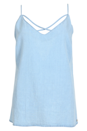 MAICAZZ NELLIE B TOP LIGHT BLUE