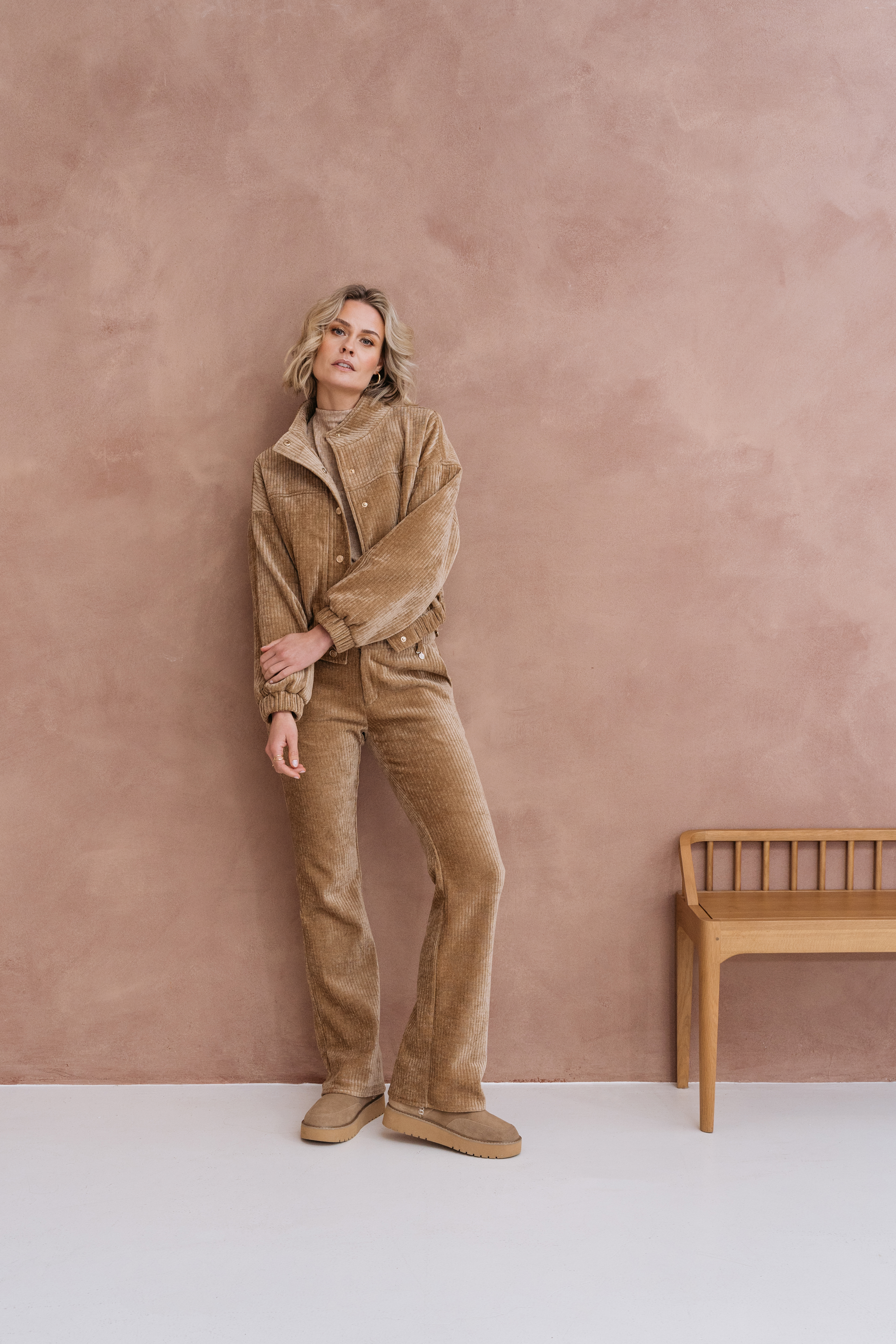 MAICAZZ PROSPER-JACKET DARK SAND