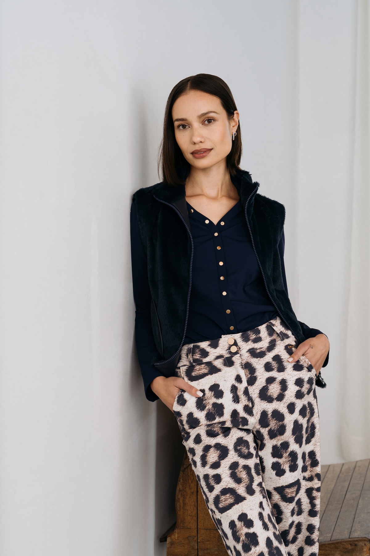 MAICAZZ SARAH PANTS ANIMAL TRV