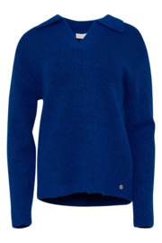 MAICAZZ ZINNY KNIT SWEATER BLUE